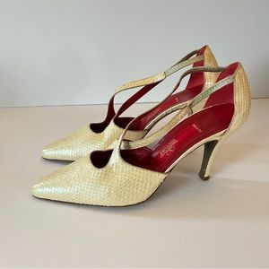 Valentino snakeskin Heels